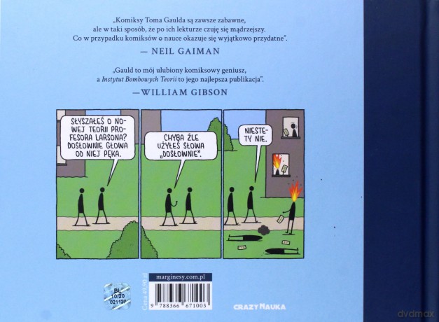 Instytut bombowych teorii - Tom Gauld [KOMIKS]
