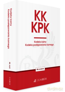KK. KPK. Kodeks karny. Kodeks postępowania karnego. Edycja Prokuratorska WYD.40/2020. Stan prawny: 1 września 2020 r. [KSIĄŻKA]
