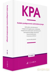 Kodeks postępowania administracyjnego oraz ustawy towarzyszące WYD.8/2020. Stan prawny: 20 sierpnia 2020 r [KSIĄŻKA]
