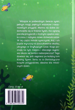 Kraina syren Dryfujący las - Linda Chapman, Mirelle Ortega [KSIĄŻKA]