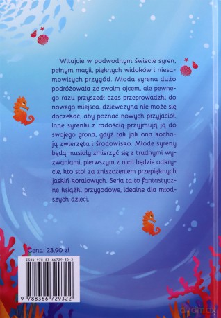 Kraina syren Królestwo koralowców - Linda Chapman, Mirelle Ortega [KSIĄŻKA]