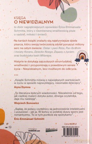 Księga o niewidzialnym - Schmitt Eric-Emmanuel [KSIĄŻKA]