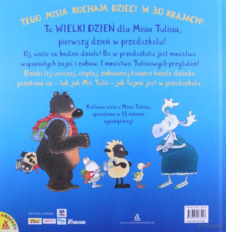 Miś Tuliś idzie do przedszkola - David Melling [KSIĄŻKA]