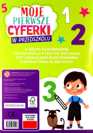 Moje pierwsze cyferki W przedszkolu [KSIĄŻKA]