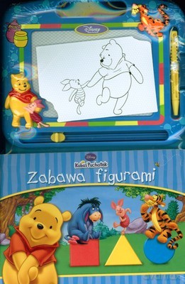 Kubuś Puchatek Zabawa z Figurami (+ Tablica Ścieralna) (twarda) [KSIĄŻKA]