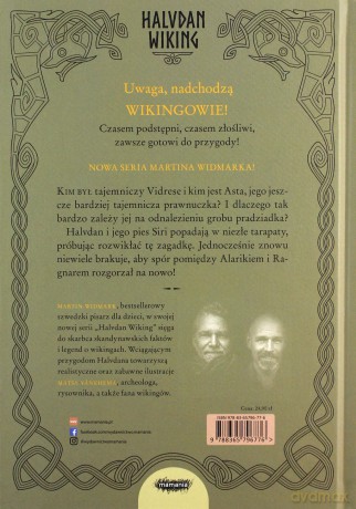 Pakiet filmowy Halvdan Wiking. Puchar wodza, Grób obcego, Wilcze serce - Martin Widmark [KSIĄŻKA]