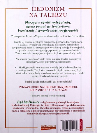 Roślinny Comfort Food dla każdego - Wałkowicz Eryk [KSIĄŻKA]
