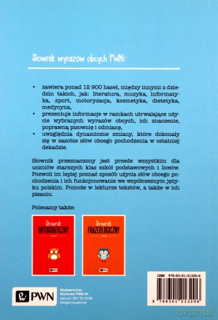 Słownik wyrazów obcych PWN - Lidia Wiśniakowska [KSIĄŻKA]