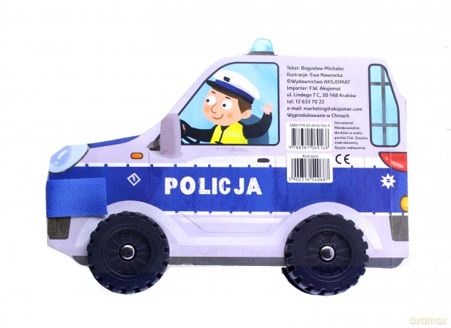 Świat na kółkach. Wóz policyjny - nowe [KSIĄŻKA]