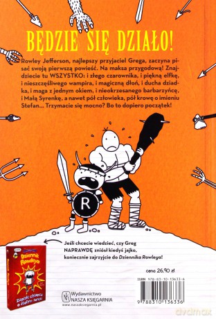 Teraz Rowley. Ahoj, przygodo! - Jeff Kinney [KSIĄŻKA]