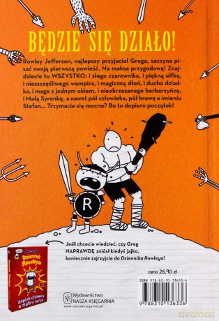 Teraz Rowley. Ahoj, przygodo! - Jeff Kinney [KSIĄŻKA]