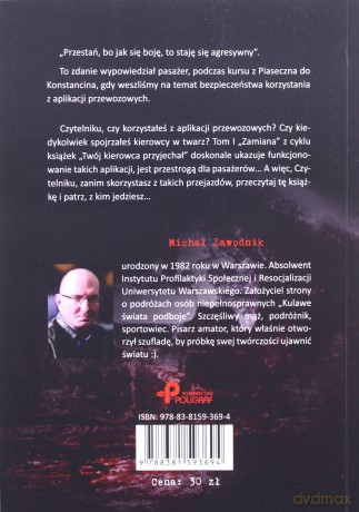 Twój kierowca przyjechał (Tom 1) Zamiana - Michał Zawodnik [KSIĄŻKA]