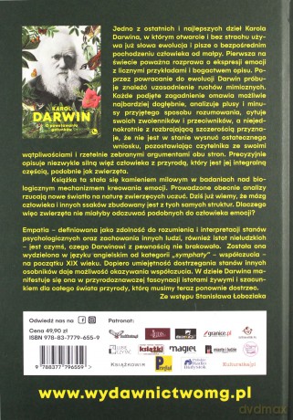 Wykaz uczuć u człowieka i zwierząt - Darwin Karol [KSIĄŻKA]
