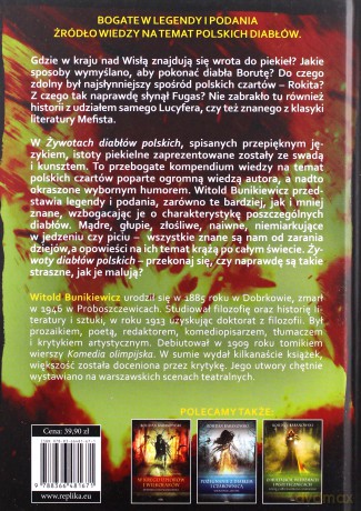 Żywoty diabłów polskich. Legendy i podania - Witold Bunikiewicz [KSIĄŻKA]