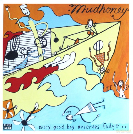 Mudhoney: Every Good Boy Deserves Fudge (Orange) [Winyl]