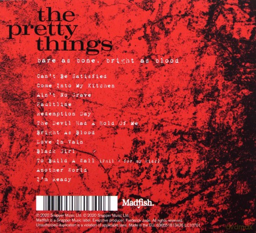 The Pretty Things: Bare As Bone Bright As Blood [CD]