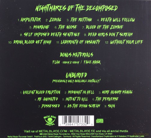 Six Feet Under: Nightmare Of The Decomposed (Deluxe) [2CD]