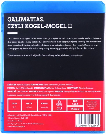 Kogel Mogel / Galimatias czyli Kogel-Mogel 2 Pakiet (Rekonstrukcja Cyfrowa) [2xBlu-Ray]