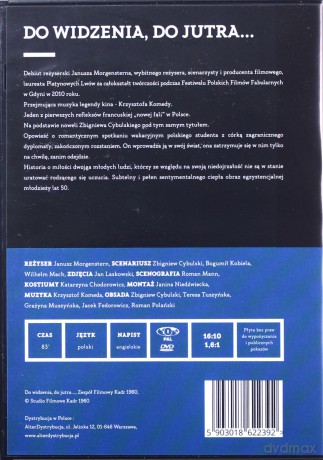 Do widzenia, do jutra... (Rekonstrukcja Cyfrowa) [DVD]