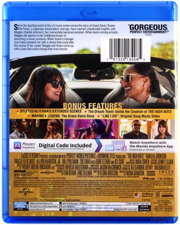 The High Note (Na topie) [Blu-Ray]+[DVD]