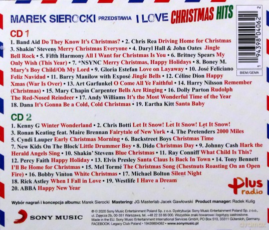 Marek Sierocki Przedstawia: I Love Christmas Hits [2CD]