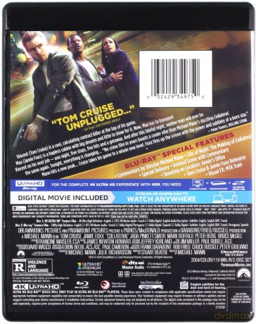 Collateral (Zakładnik) [Blu-Ray 4K]+[Blu-Ray]