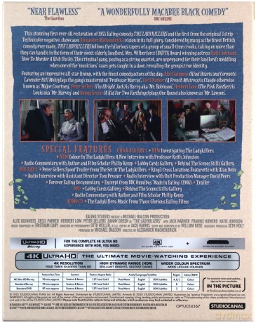 The Ladykillers (Jak zabić starszą panią) [Blu-Ray 4K]+[2xBlu-Ray]+[DVD]+[CD]