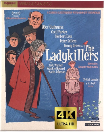 The Ladykillers (Jak zabić starszą panią) [Blu-Ray 4K]+[2xBlu-Ray]+[DVD]+[CD]