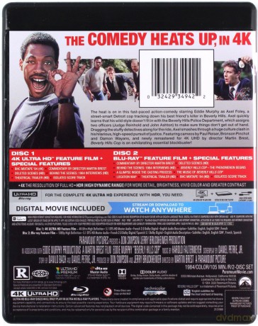 Beverly Hills Cop (Gliniarz z Beverly Hills) [Blu-Ray 4K]+[Blu-Ray]