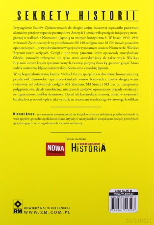 Amerykańska broń pancerna II wojny światowej - Michael Green [KSIĄŻKA]