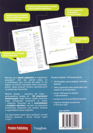 Angielski. 120 Konwersacji. Słuchaj, ćwicz i rozmawiaj - Richard Brown, Conor McAlinden, Carmen Vallejo, David Waddell [KSIĄŻKA]