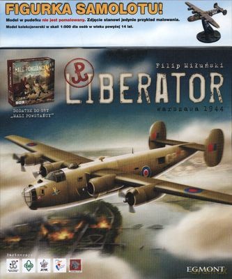 Liberator Gra Planszowa + Figurka Samolotu (twarda) [KSIĄŻKA]