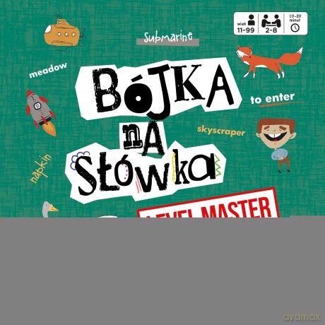 Bójka na słówka Level Master do nauki angielskiego Edgard Games [GRA]