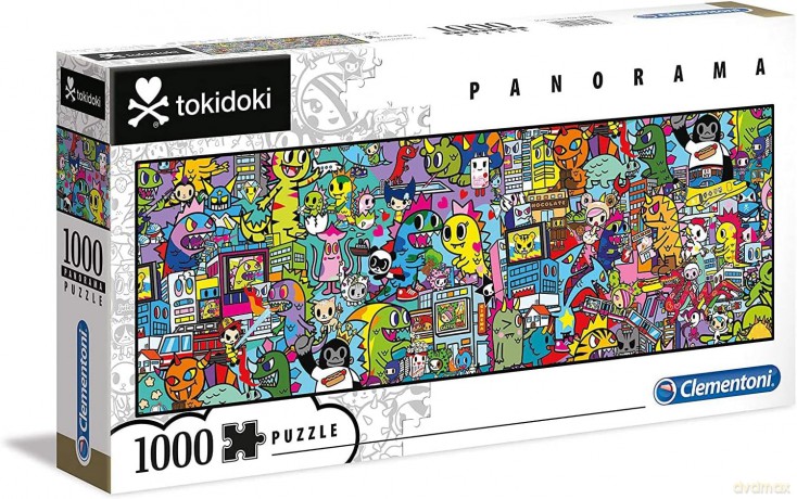 CLEMENTONI 1000 el. panorama collection Tokidoki 39568 [PUZZLE]