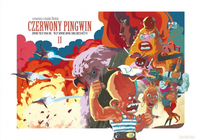Czerwony Pingwin musi umrzeć (Tom 2) - Michał Śledziu Śledziński [KOMIKS]