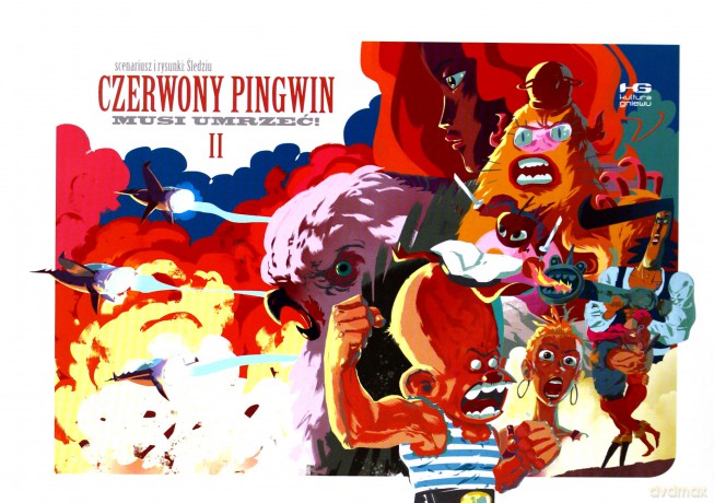 Czerwony Pingwin musi umrzeć (Tom 2) - Michał Śledziu Śledziński [KOMIKS]