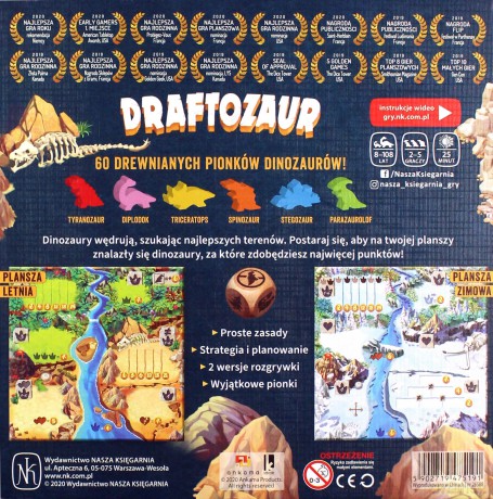 Draftozaur - Antoine Bauza, Corentin Lebrat, Ludovic Maublanc [GRA]