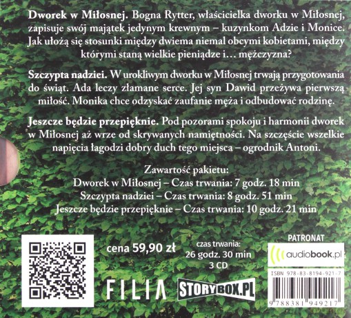 Dworek w Miłosnej - Agnieszka Olejnik [AUDIOBOOK]