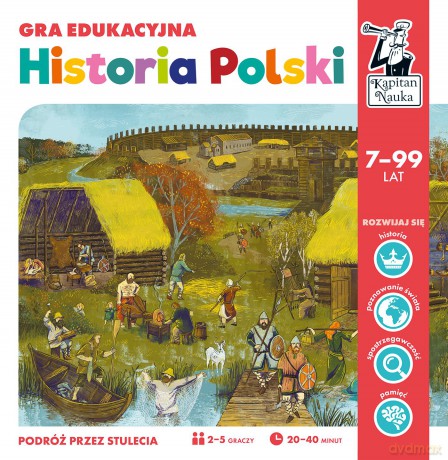 edukacyjna Historia Polski Kapitan Nauka - Hubert Bobrowski [GRA]