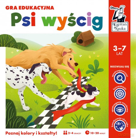 Gra edukacyjna Psi wyścig Kapitan Nauka [GRA]
