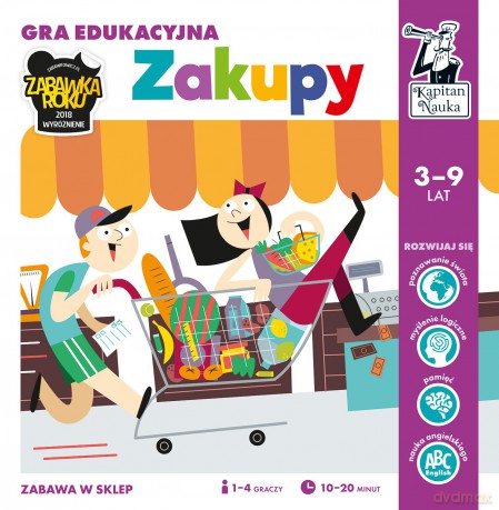 Gra edukacyjna Zakupy Kapitan Nauka [GRA]