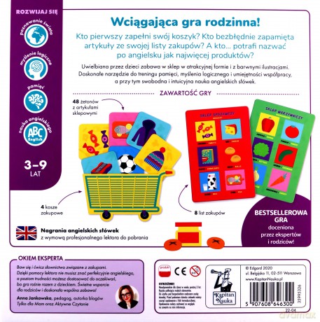 Gra edukacyjna Zakupy Kapitan Nauka [GRA]