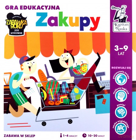 Gra edukacyjna Zakupy Kapitan Nauka [GRA]