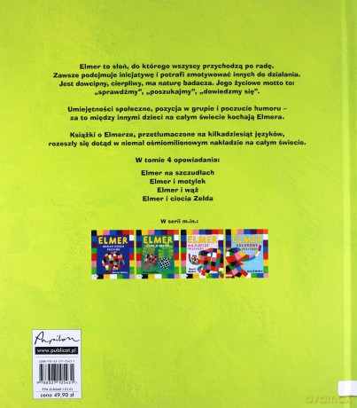 Elmer. Wyjątkowy słoń - David Mckee [KSIĄŻKA]