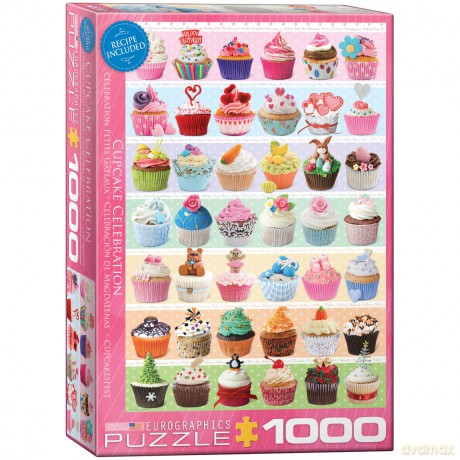 EUROGRAPHICS 1000 el. Babeczki 6000-0586 [PUZZLE]