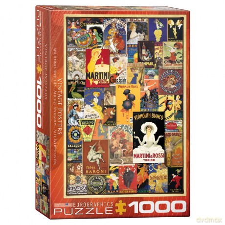 EUROGRAPHICS 1000 el. Plakaty 6000-0769 [PUZZLE]