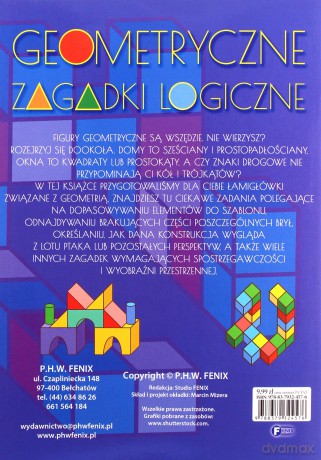 Geometryczne zagadki logiczne [KSIĄŻKA]