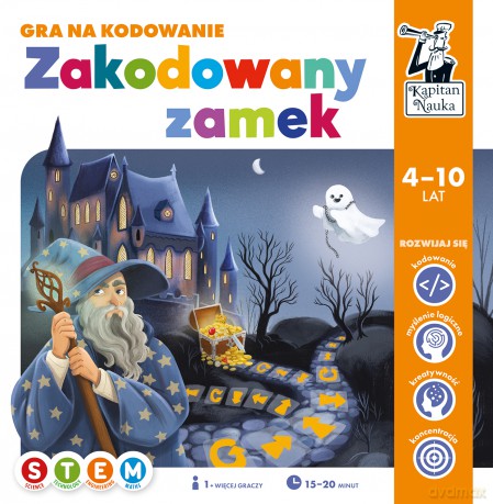 Gra na kodowanie Zakodowany zamek Kapitan Nauka - Hubert Bobrowski [GRA]