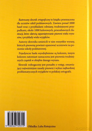 Ilustrowany słownik ortograficzny - Agnieszka Nożyńska-Demianiuk [KSIĄŻKA]