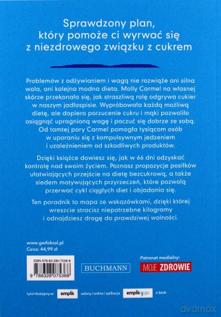 Jak zerwać z cukrem - Molly Carmel [KSIĄŻKA]